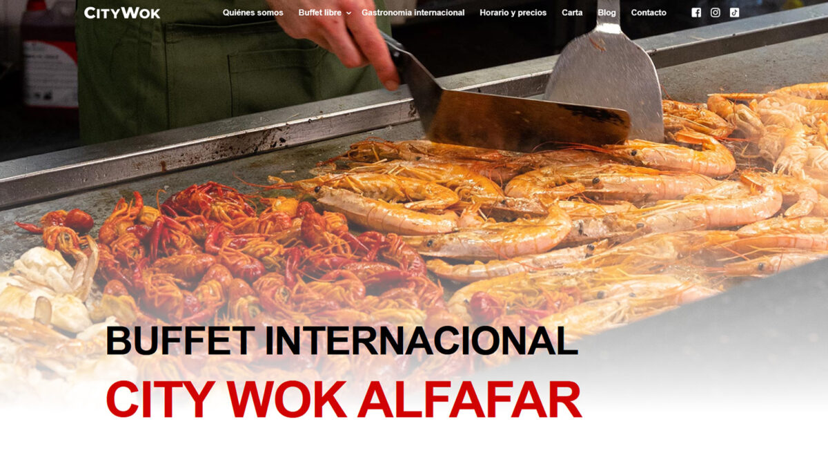 Buffet libre City Wok Alfafar, Valencia