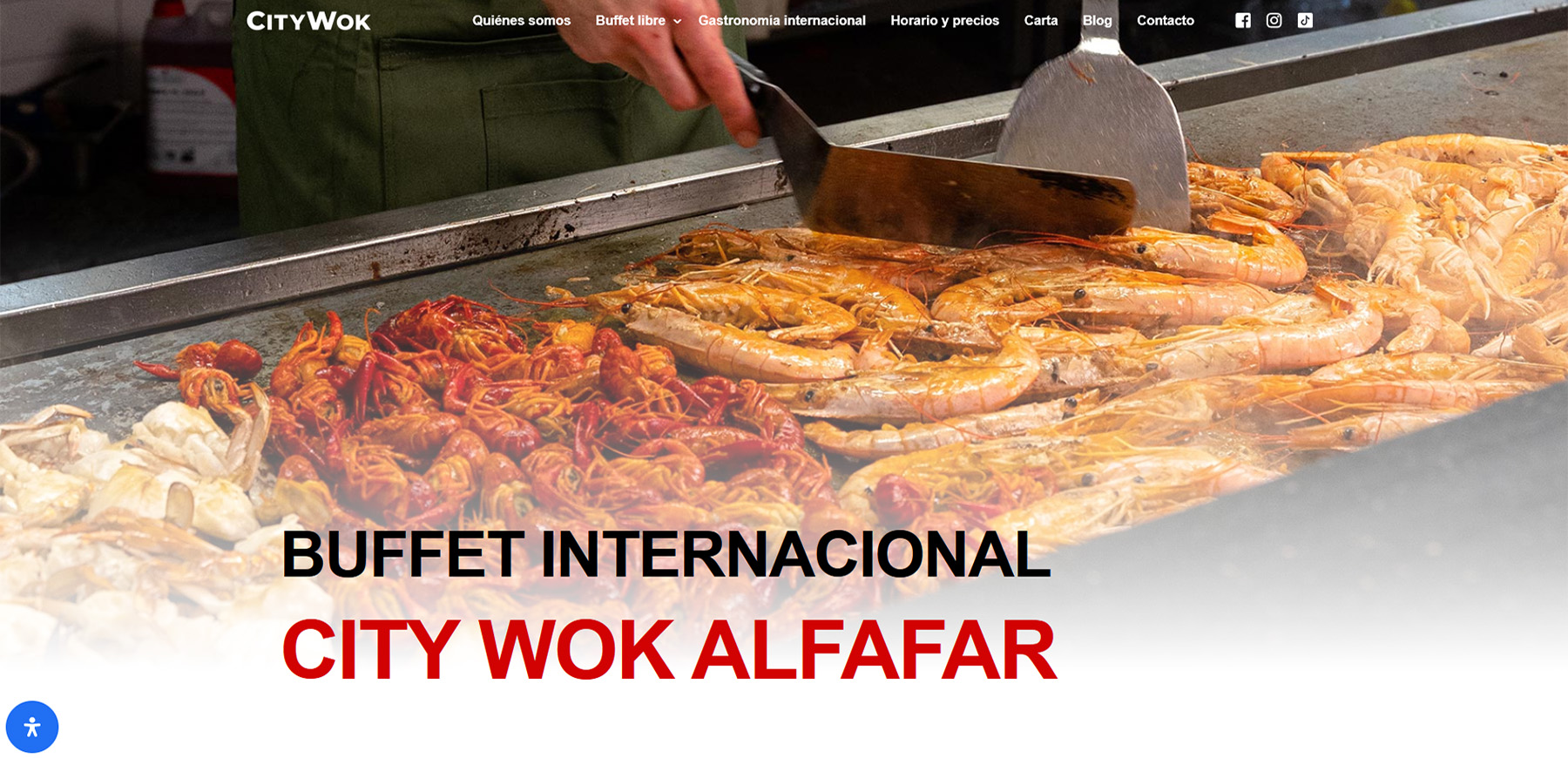 Buffet libre City Wok Alfafar, Valencia