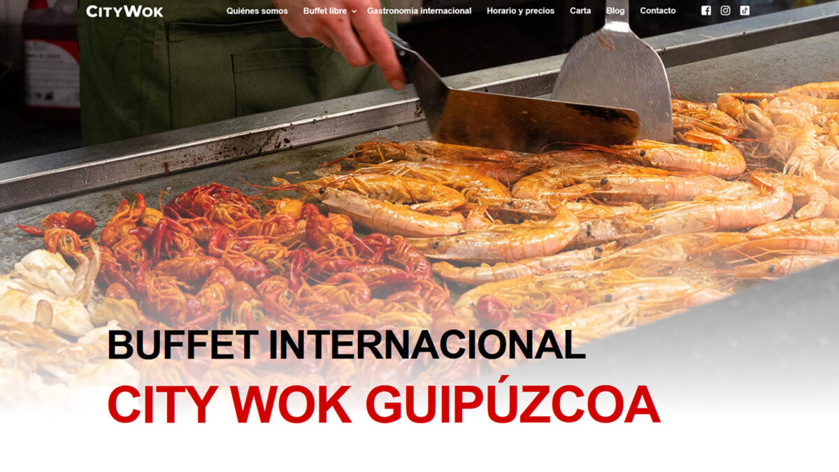 Buffet libre City Wok Guipúzcoa