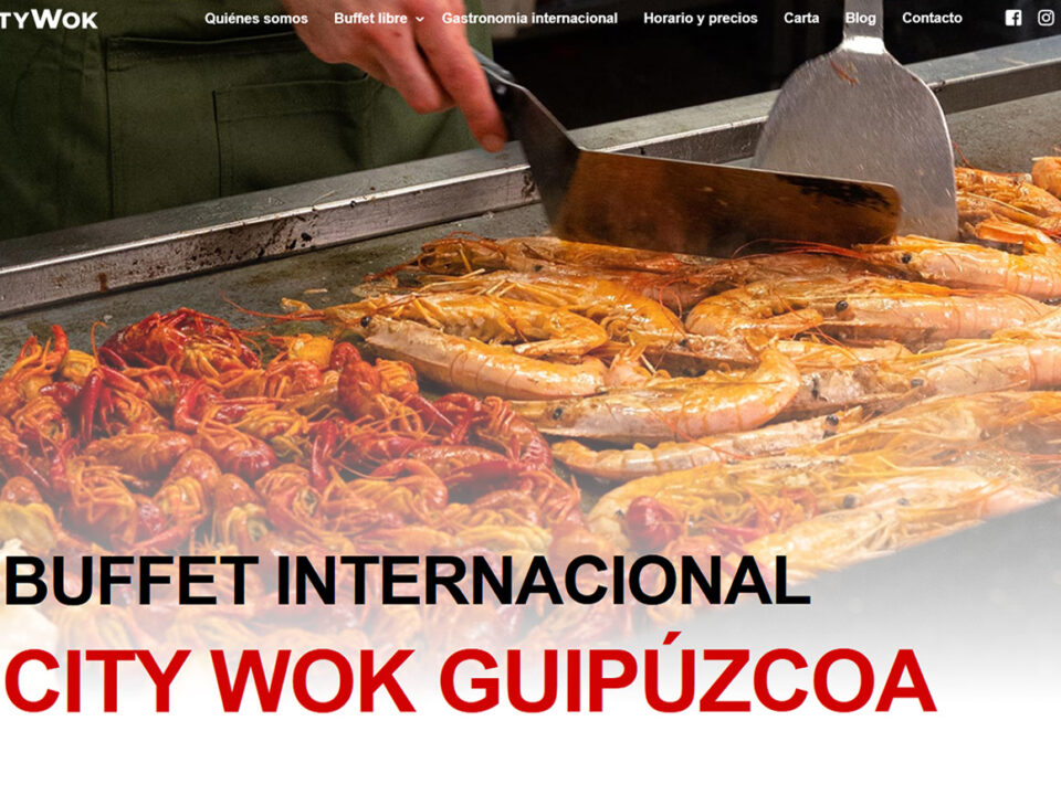 Buffet libre City Wok Guipúzcoa