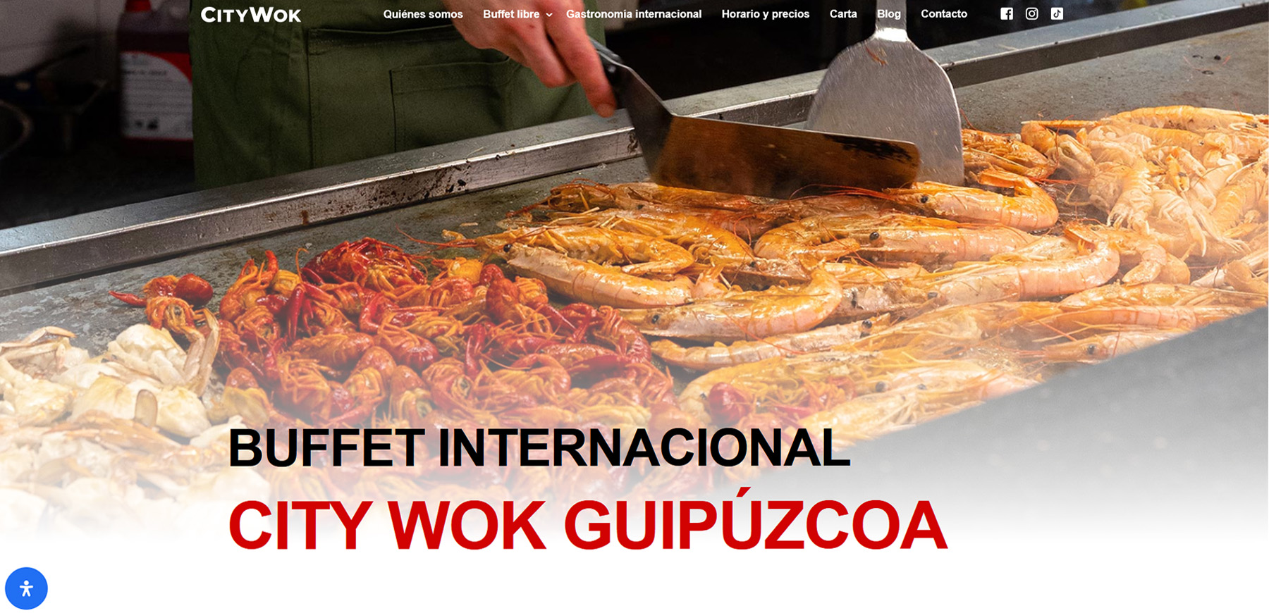 Buffet libre City Wok Guipúzcoa